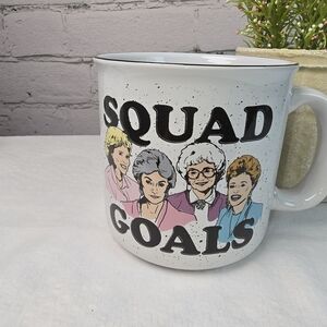 Golden Girls Squad Goals Oversized Mug Nostalgic Iconic Pop Culture EUC